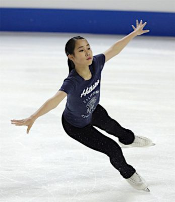 三原舞依　スケートアメリカ　公式練習